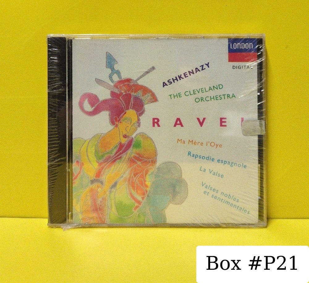 Ravel, Ashkenazy, The Cleveland Orchestra - Ma Mère L'Oye / Rapsodie Espagnole / La Valse / Valses Nobles Et Sentimentales - 1991 - 430 413-2 - New - Sealed - CDs