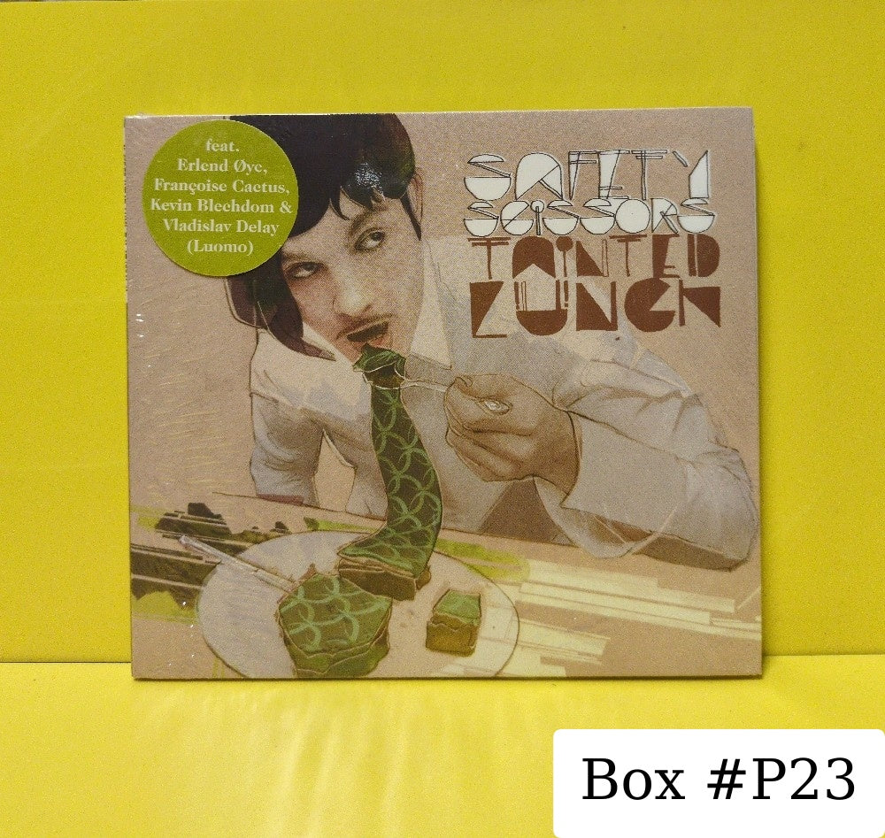 Safety Scissors - Tainted Lunch - 2005 - ~scape30cd - New - Sealed - CDs - Germany Import