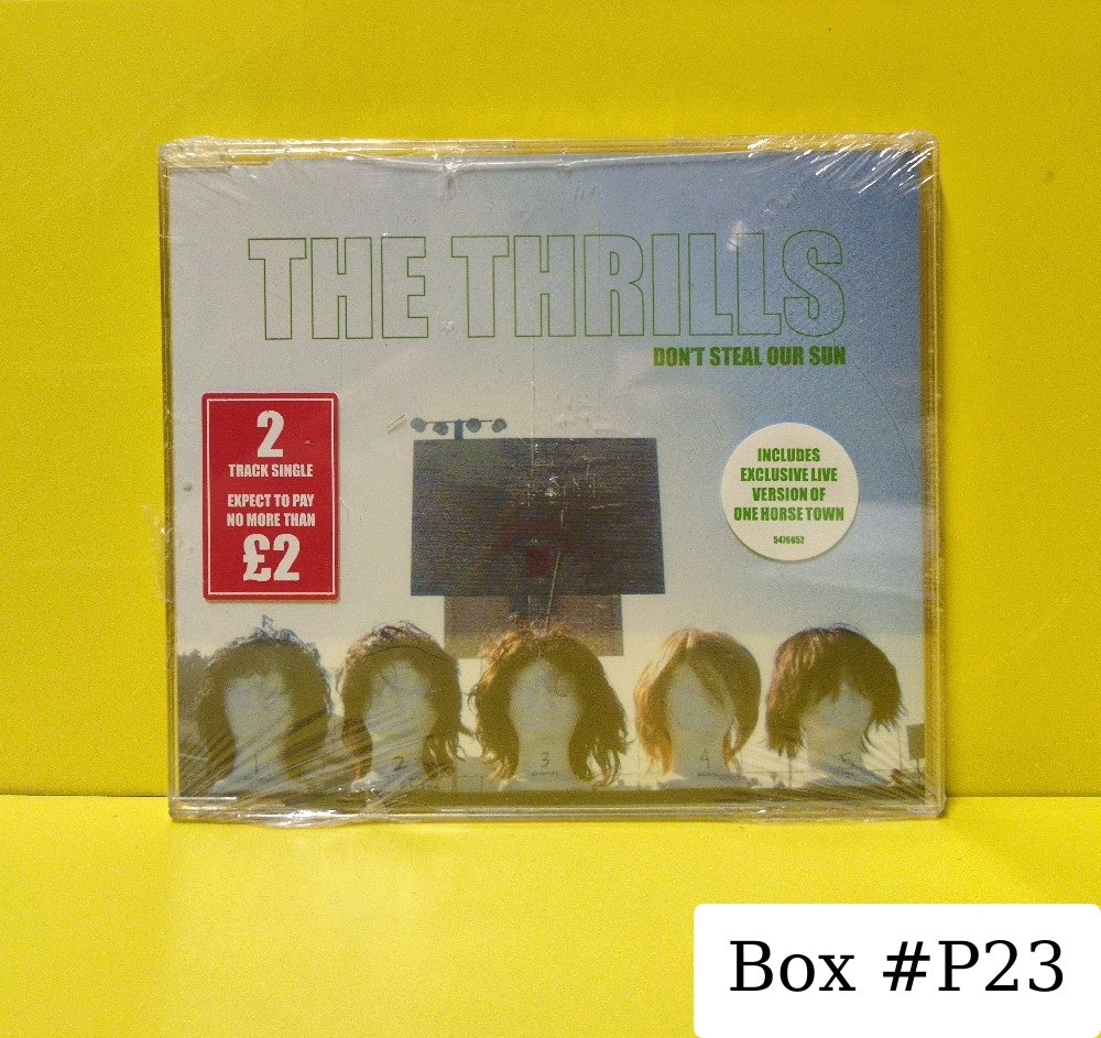 The Thrills - Don't Steal Our Sun - 2003 - 7243 54766527 - New - Sealed - CDs - CD Single - UK Import