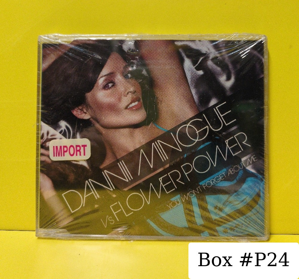 Dannii Minogue vs. Flower Power - You Won't Forget About Me - 2004 - 5046762072 - New - Sealed - CDs - CD Single - Australia Import