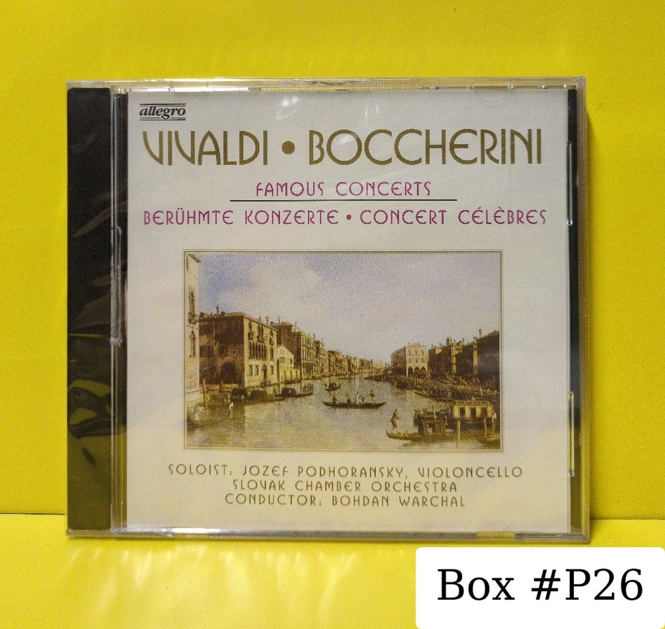 Antonio Vivaldi, Luigi Boccherini - Famous Concerts  - 21049 - New - Sealed - CDs - Europe Import