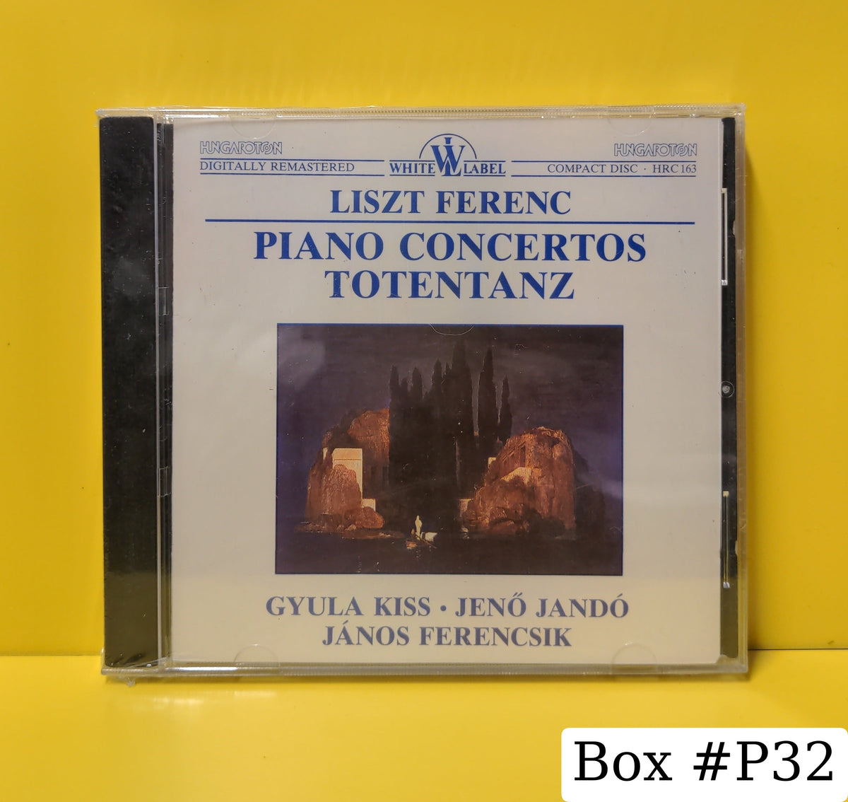Liszt Ferenc, Gyula Kiss, Jenö Jandó, János Ferencsik, Hungarian State Orchestra - Piano Concertos / Totentanz - 1990 - HRC 163 New - Sealed - CDs