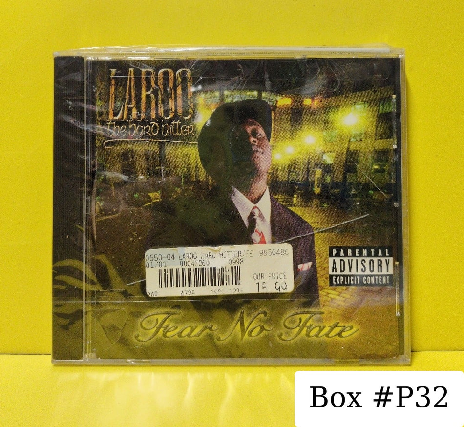 Laroo The Hard Hitter - Fear No Fate - 1998 - 7243 8 46260 2 0 - New - Sealed - CDs