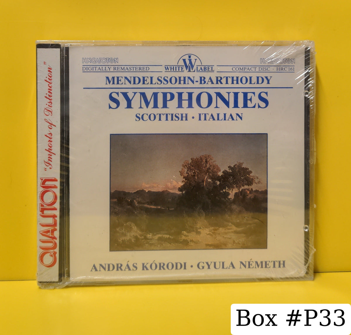 Mendelssohn-Bartholdy, Andras Korodi, Gyula Nemeth - Mendelssohn Symphonies Nos 3 & 4 - 1990 - HRC 161 New - Sealed - CDs