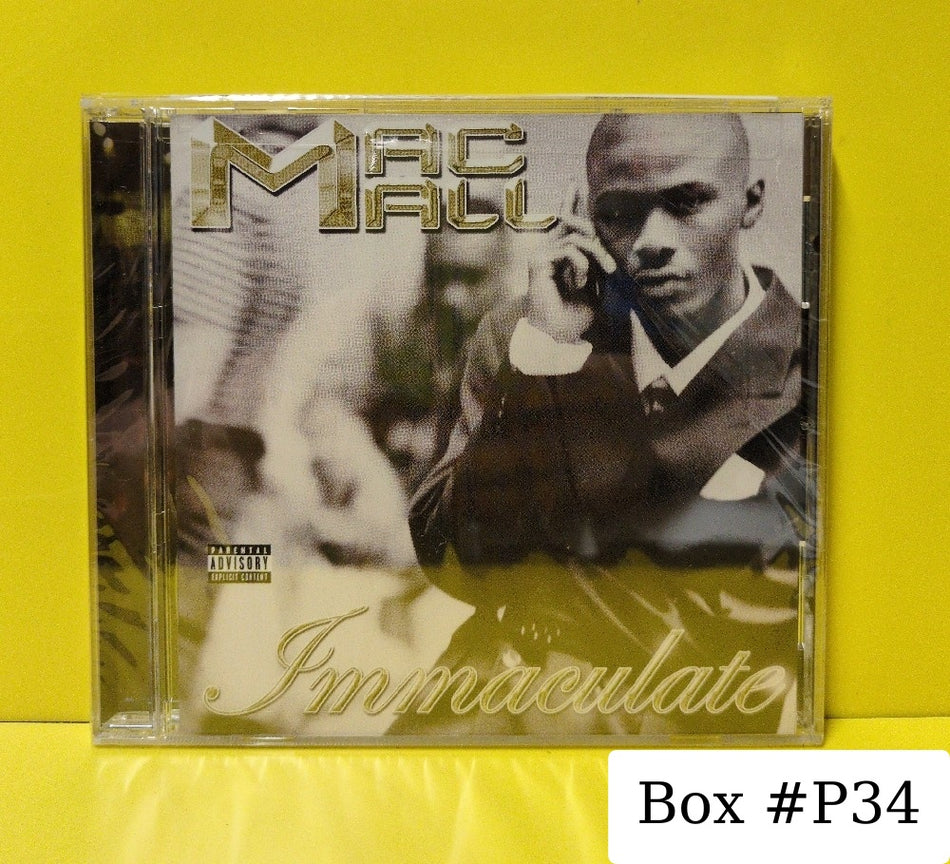 Mac Mall - Immaculate - 2001 - SESE1535-2 - New - Sealed - CDs