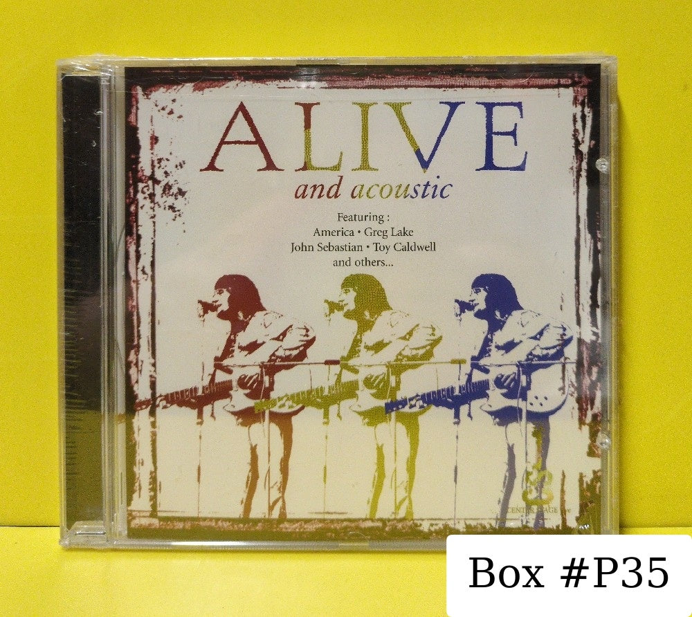 Various - Alive And Acoustic - 1999 - CST52132 - New - Sealed - CDs - Canada Import