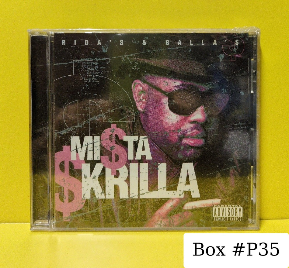 Mi$ta $krilla - Rida's & Balla's - 1999 - SPIOT530 - New - Sealed - CDs