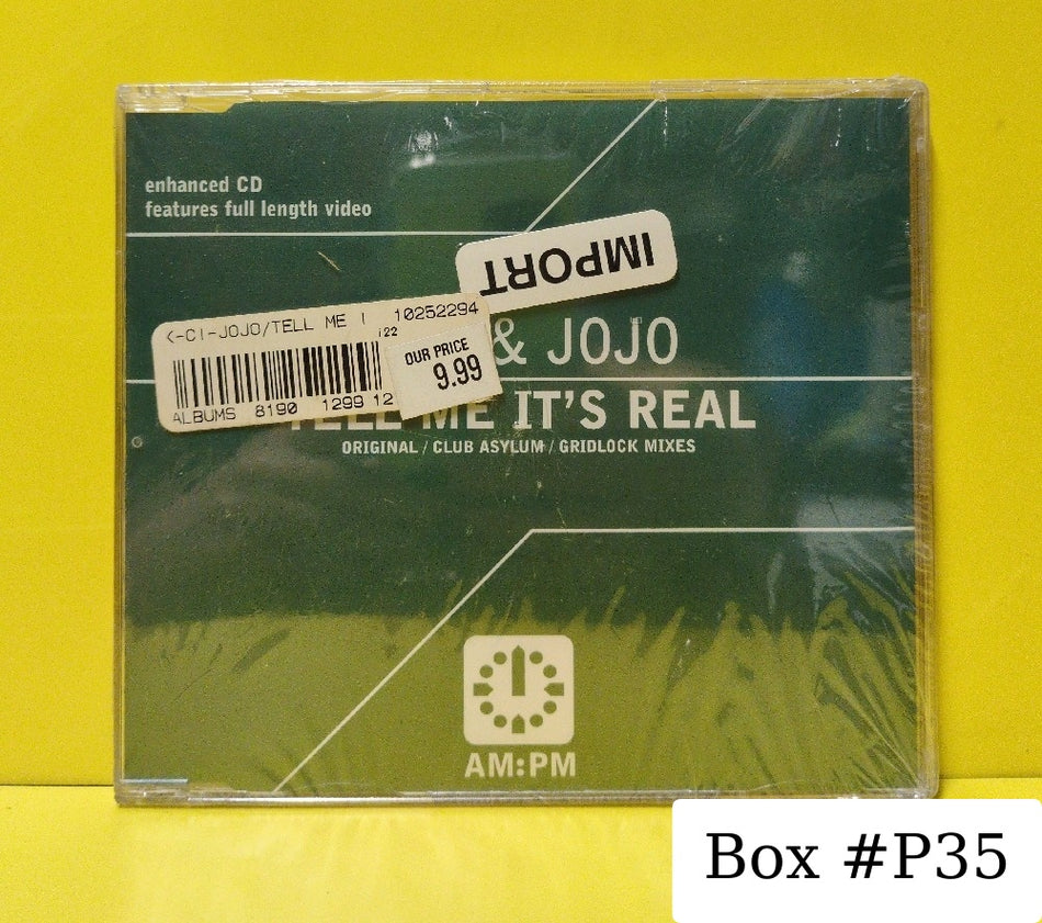 K-Ci & JoJo - Tell Me It's Real - 2000 - CDAMPM135 - New - Sealed - CDs - CD Single - UK Import