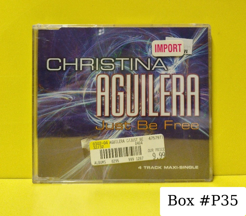 Christina Aguilera - Just Be Free - 2000 - BIBACD 2001 - New - Sealed - CDs - CD Single - Germany Import