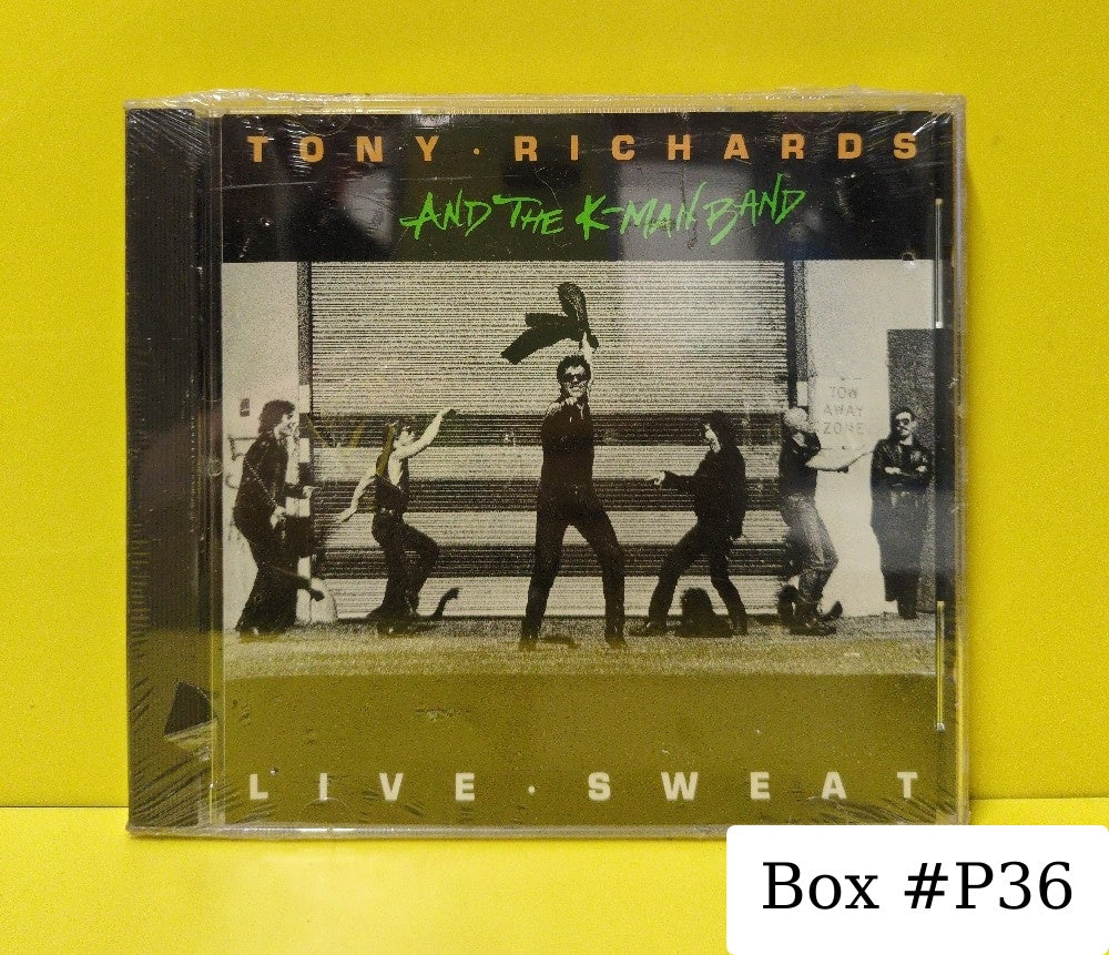 Tony Richards And The K-Man Band - Live Sweat - 1989 - New - Sealed - CDs