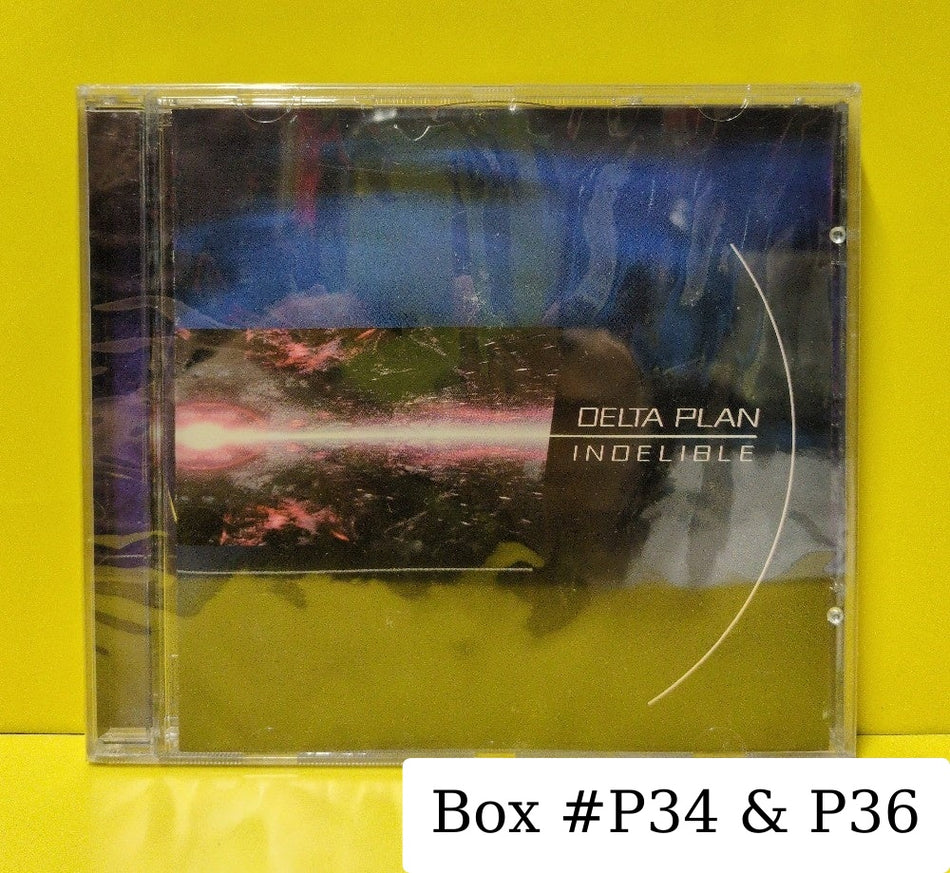 Delta Plan - Indelible - 1996 - NZ055 CD - New - Sealed - CDs - Belgium Import