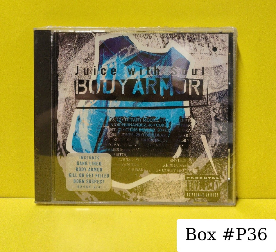Juice With Soul - Body Armor - 1993 - 7 82468-2 - New - Sealed - CDs