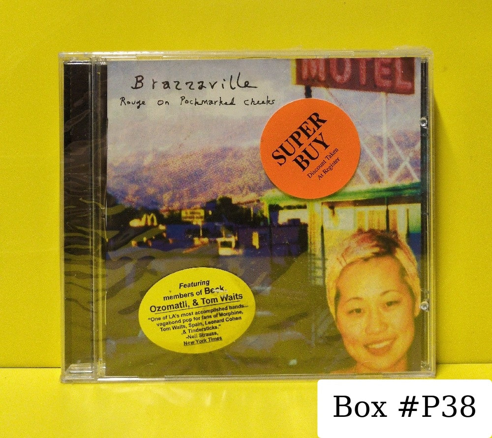 Brazzaville - Rouge On Pockmarked Cheeks - 2002 - SCS-003 - New - Sealed - CDs