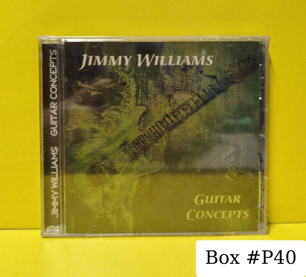 Jimmy Williams - Guitar Concepts - 2003 - PAM 1014 - New - Sealed - CDs - Canada Import