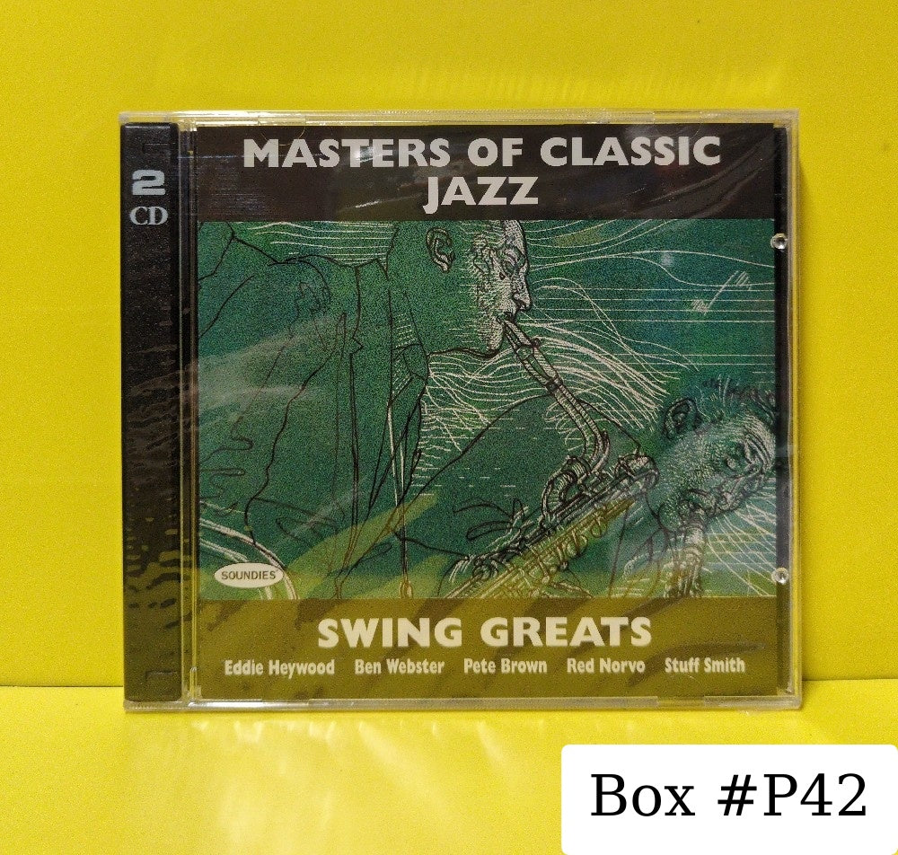 Eddie Heywood, Ben Webster, Pete Brown, Red Norvo, Stuff Smith - Swing Greats - 2000 - SCD 4127 - New - Sealed - CDs - 2xCD - Reissue