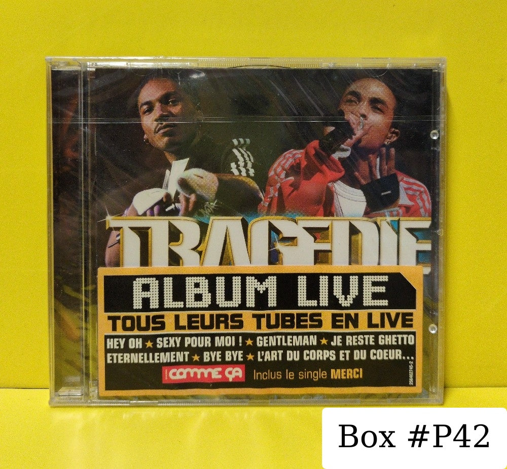 Tragédie - Live - 2005 - 256462745-2 - New - Sealed - CDs - France Import