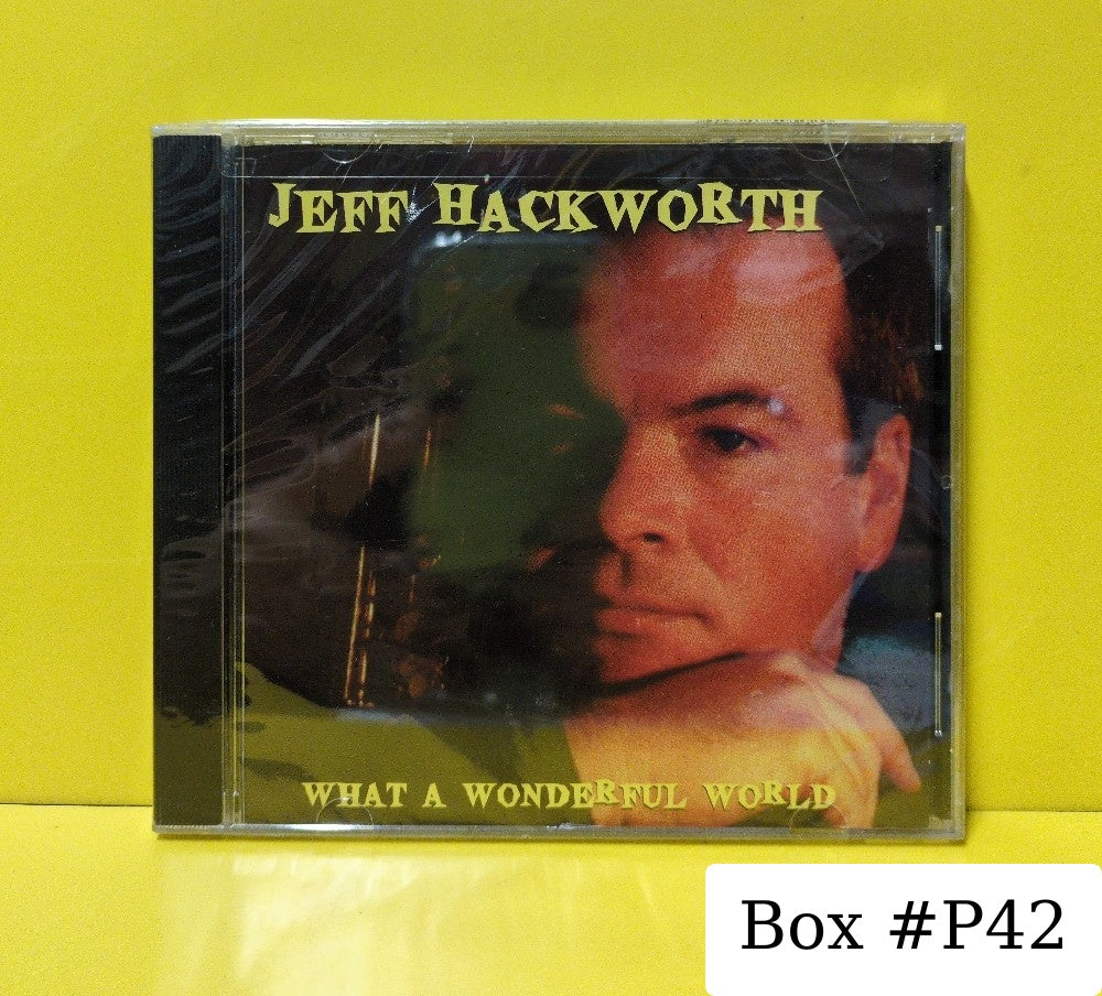 Jeff Hackworth - What A Wonderful World - 1999 - 51022 - New - Sealed - CDs