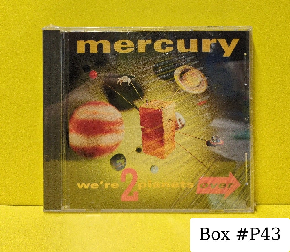 Various - Mercury (We're 2 Planets Over) - 1991 - SACD 375 - New - Sealed - CDs - Promo