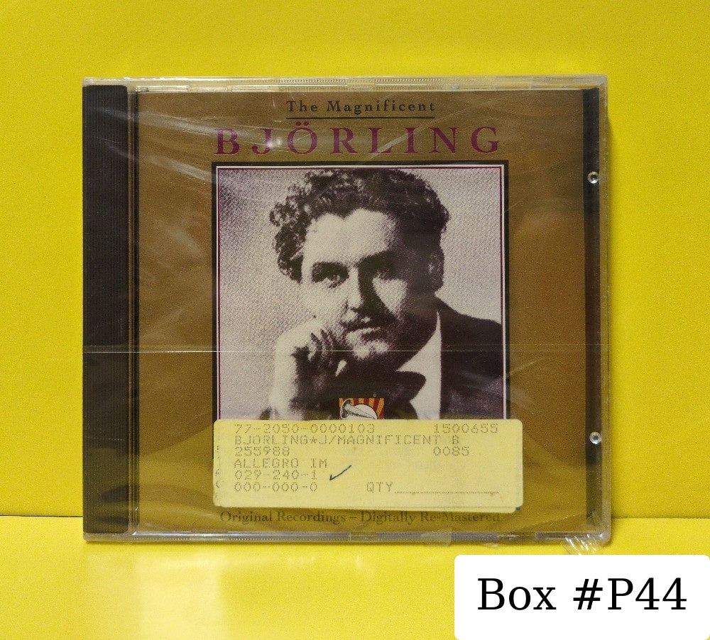 Jussi Björling - The Magnificent Björling - GLRS 103 - New - Sealed - CDs