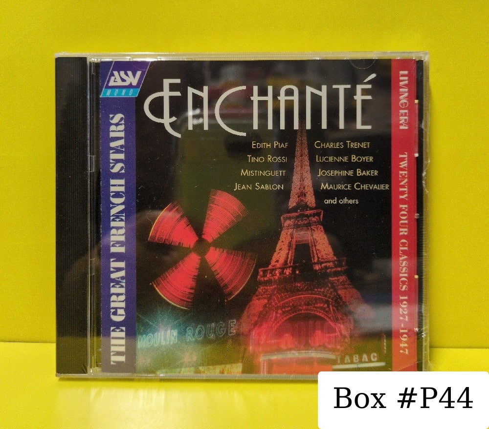 Various - Enchante: The Great French Stars 1927-1947 - 2000 - CD AJA 5364 - New - Sealed - CDs - Mono