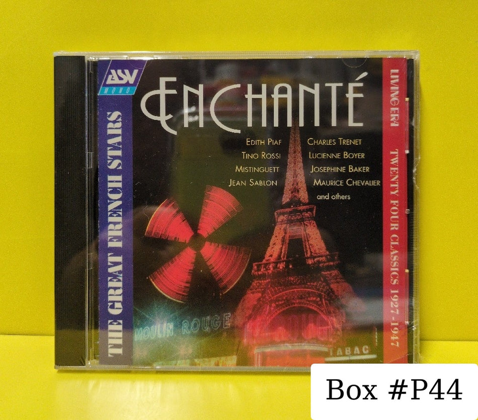 Various - Enchante: The Great French Stars 1927-1947 - 2000 - CD AJA 5364 - New - Sealed - CDs - Mono