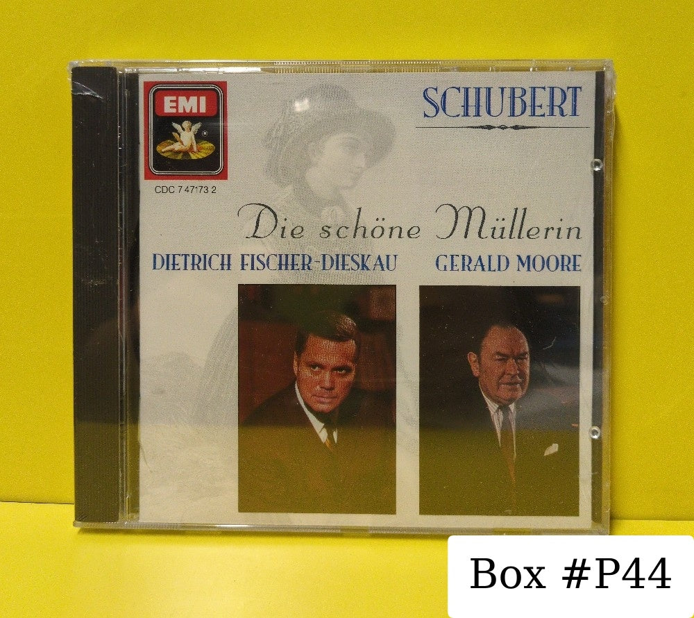 Schubert, Dietrich Fischer-Dieskau, Gerald Moore - Die Schöne Müllerin - 1985 - CDC 7 47173 2 - New - Sealed - CDs - UK Import
