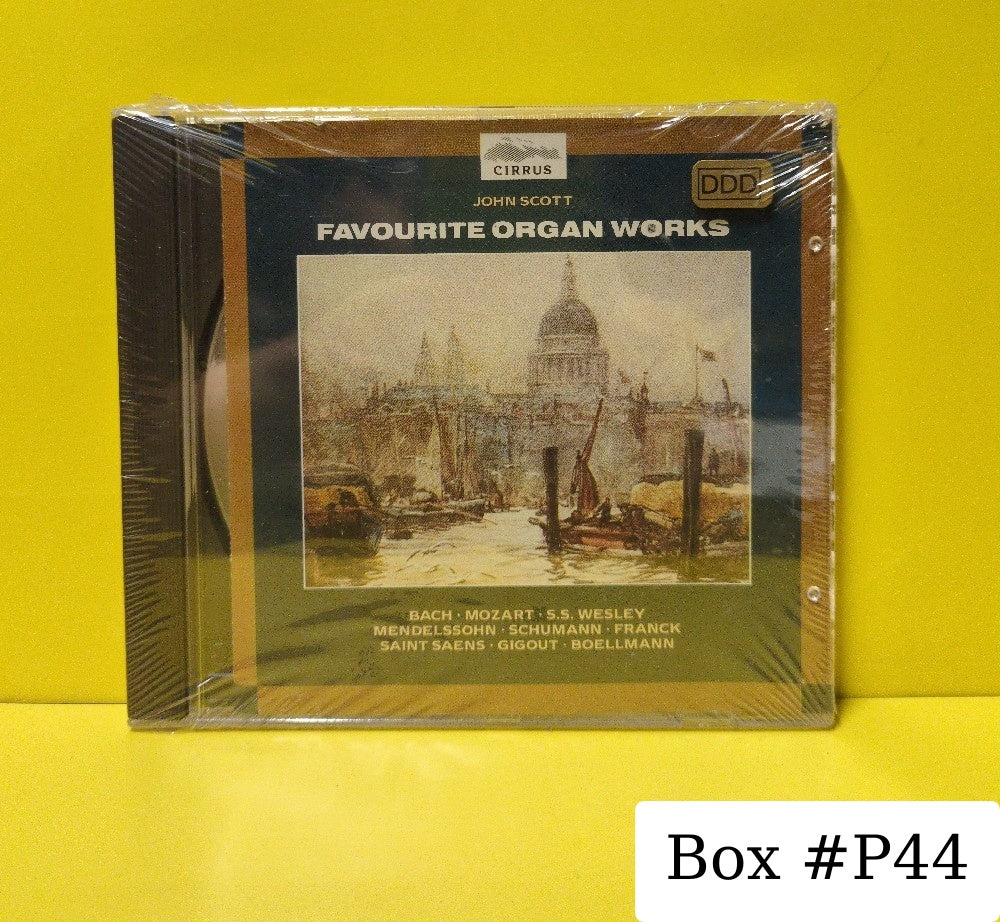 John Scott - Favourite Organ Works - 1987 - CICD 1007 - New - Sealed - CDs - UK Import