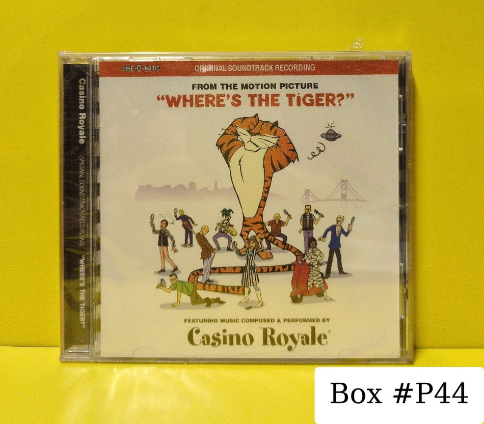 Casino Royale - Where's The Tiger? Original Soundtrack Recording  - 2001 - DP009 - New - Sealed - CDs