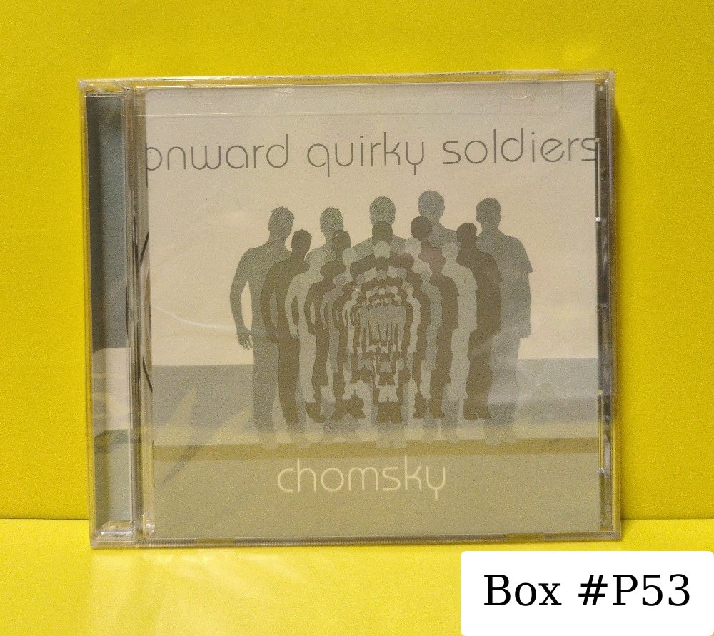 Chomsky - Onward Quirky Soldiers - 2001 - IR 031 - New - Sealed - CDs