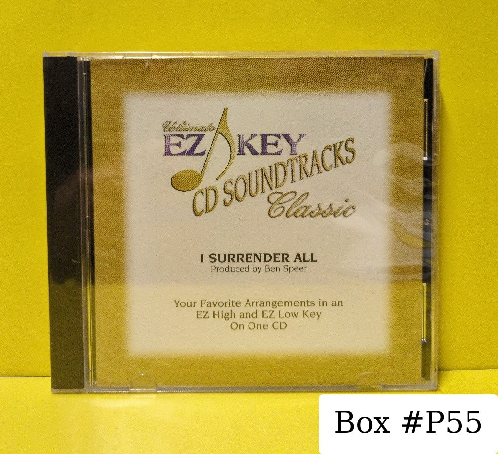 Various - Ultimate EZ Key CD Soundtracks: I Surrender All - 2004 - EZK5057 - New - Sealed - CDs