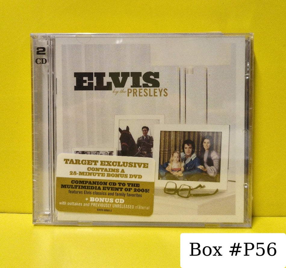 Elvis Presley - Elvis By The Presleys - 2005 - 82876 67883-2 - New - Sealed - CDs - 2xCD + DVD Set - Target Exclusive