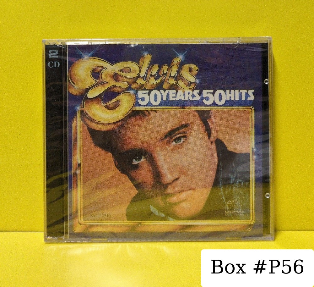 Elvis Presley - 50 Years - 50 Hits - SVC2-0710 - New - Sealed - CDs - 2xCD - Reissue