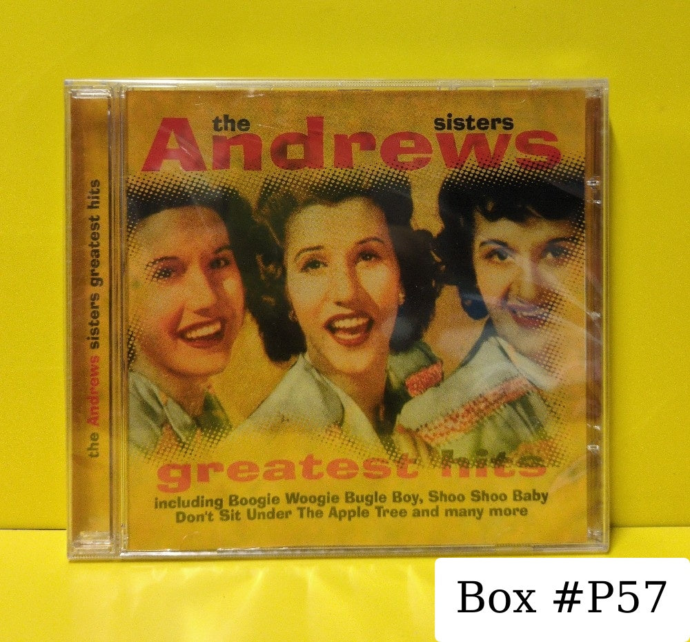 The Andrews Sisters - Greatest Hits - 2000 - GFS285 - New - Sealed - CDs - European Import - Copy Protected