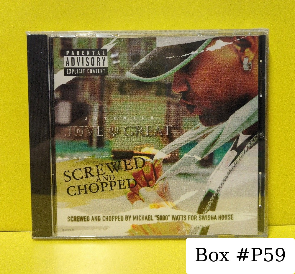 Juvenile - Juve The Great (Screwed & Chopped) - 2004 - B0002301-02 - New - Sealed - CDs