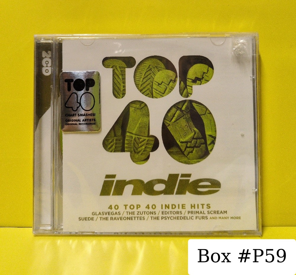 Various - Top 40 Indie - 2014 - CRIMT40007 - New - Sealed - CDs - UK Import