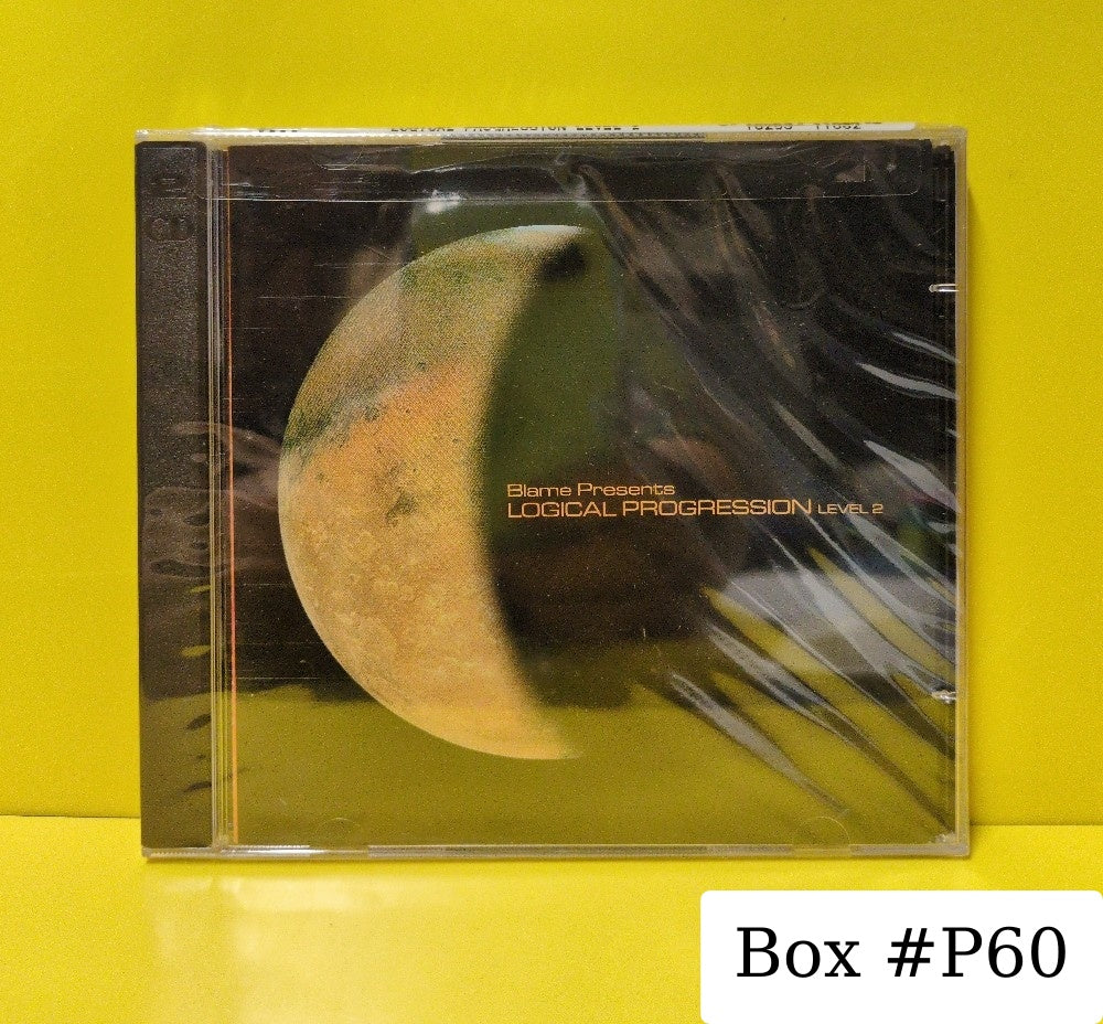 Blame - Logical Progression Level 2 - 1997 - 162-531 108-2 - New - Sealed - CDs - 2xCD