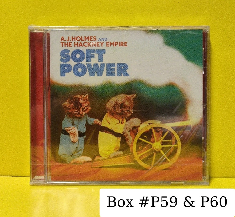 A.J. Holmes & The Hackney Empire - Soft Power - 2015 - AJH001CD - New - Sealed - CDs - UK Import