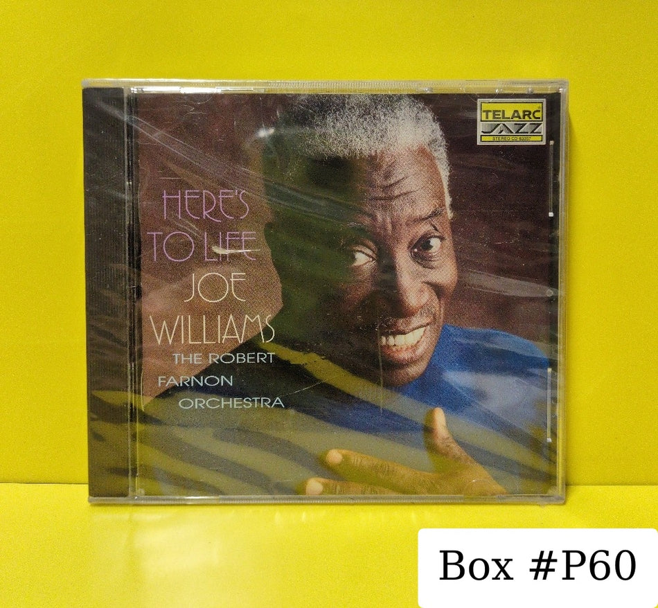 Joe Williams, The Robert Farmon Orchestra - Here's To Life - 1994 - CD-83357 - New - Sealed - CDs