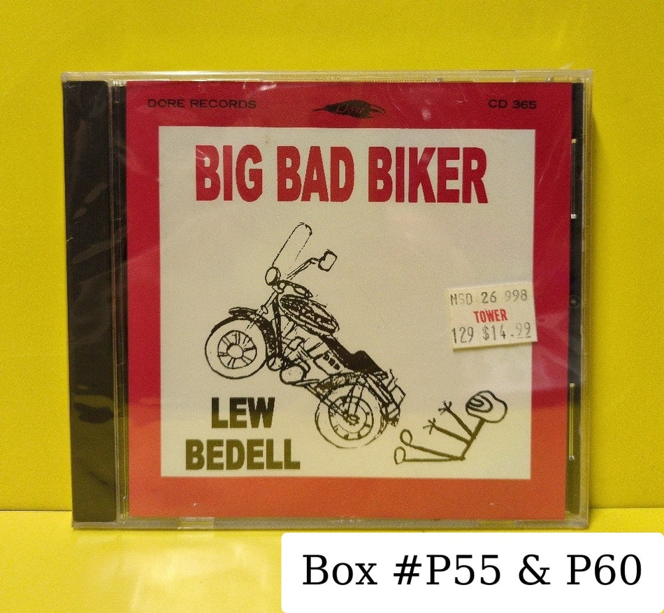 Lew Bedell - Big Bad Biker - 1998 - CD 365 - New - Sealed - CDs