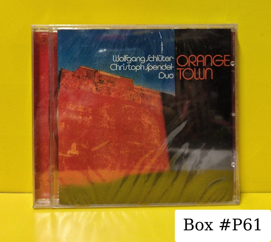Wolfgang Schlüter-Christoph Spendel-Duo - Orange Town - 2003 - KCD 5104 - New - Sealed - CDs