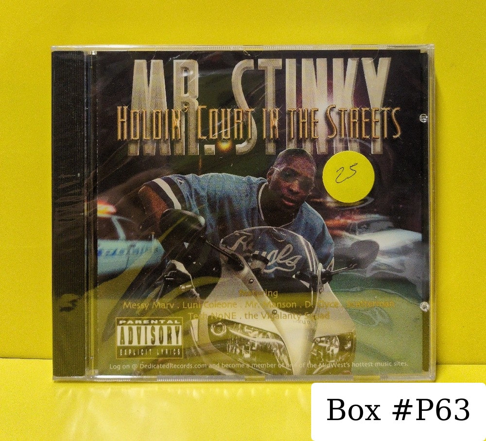 Mr. Stinky - Holdin' Court In The Streets - 2003 - New - Sealed - CDs