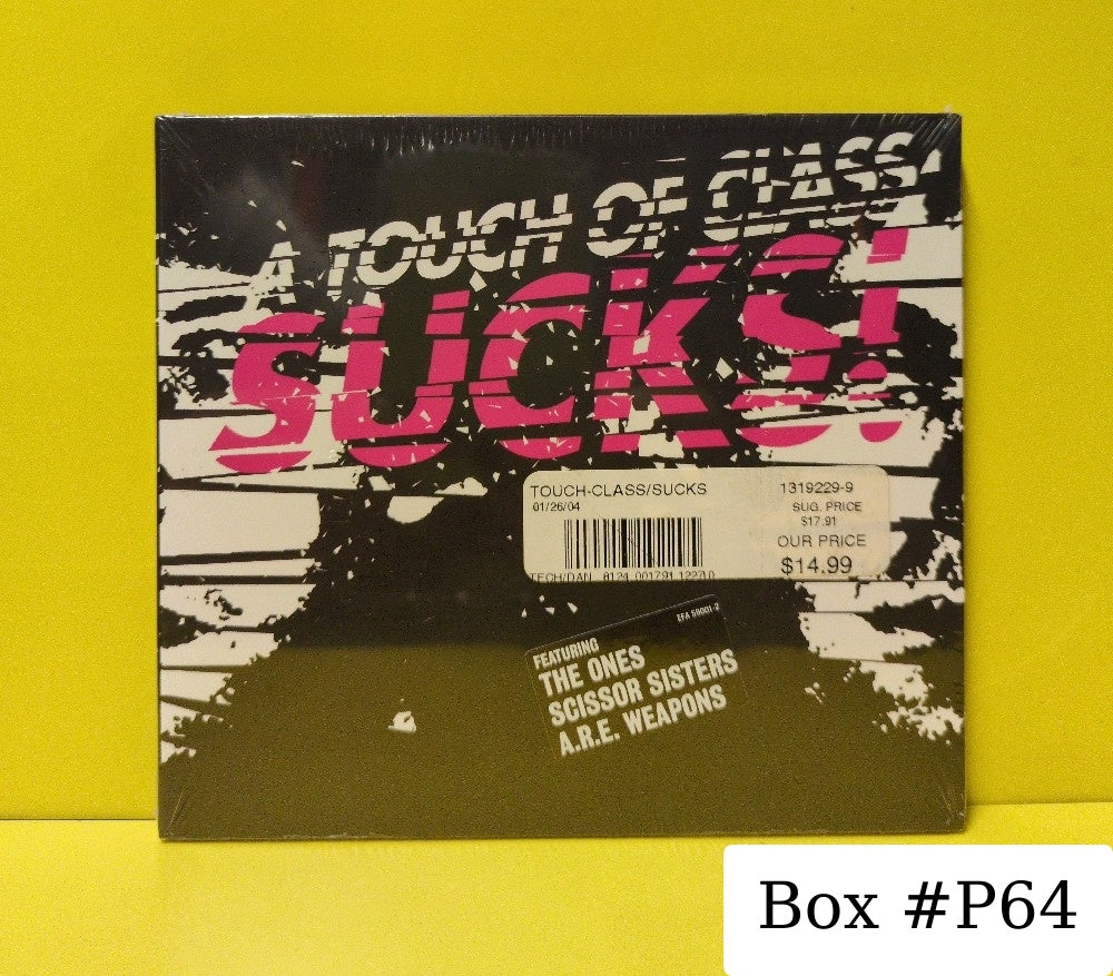Various - A Touch Of Class Sucks! - 2003 - ATOC 9001-2 - New - Sealed - CDs