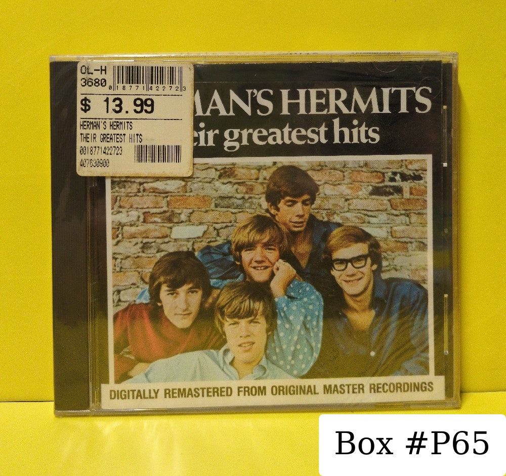 Herman's Hermits - Their Greatest Hits - 42272 - New - Sealed - CDs - Remastered