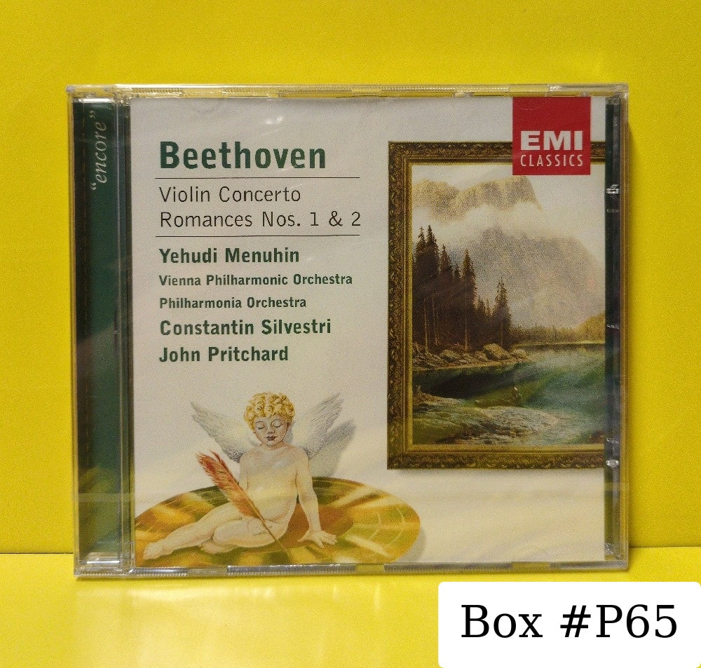 Beethoven - Violin Concerto / Romances Nos. 1 & 2 - 2002 - 7243 5 74973 2 9 - New - Sealed - CDs - European Import