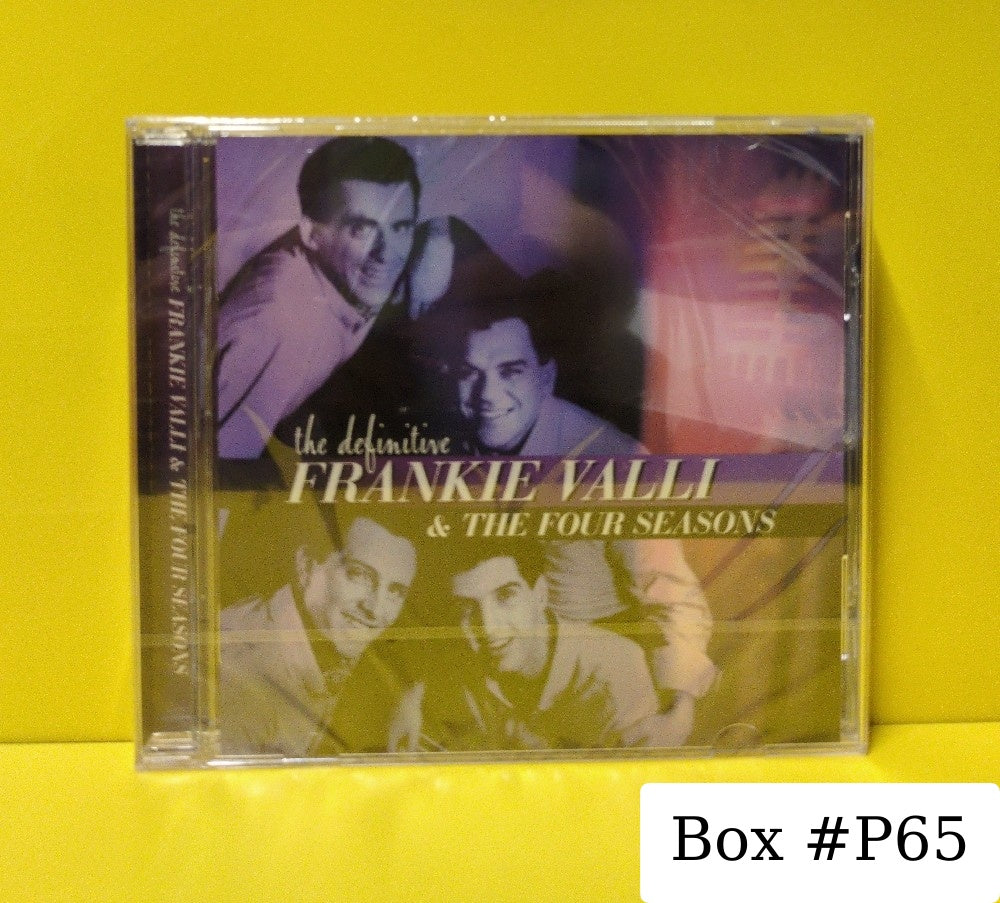 Frankie Valli & The Four Seasons - The Definitive Frankie Valli & The Four Seasons - 2001 - 812273555-2 - New - Sealed - CDs - European Import