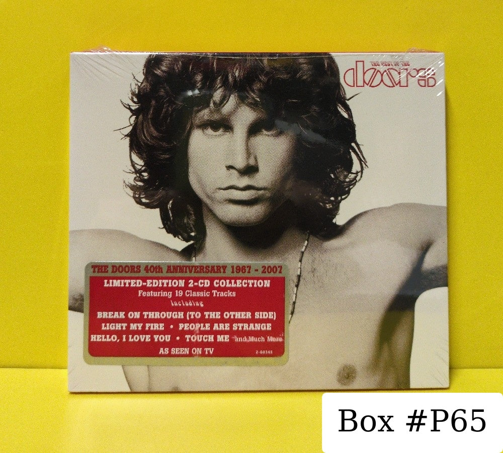 The Doors - The Best Of The Doors - 2006 - 2-60345 - New - Sealed - CDs - 2xCD - Reissue - Remastered - 40th Anniversary - Limited Edition