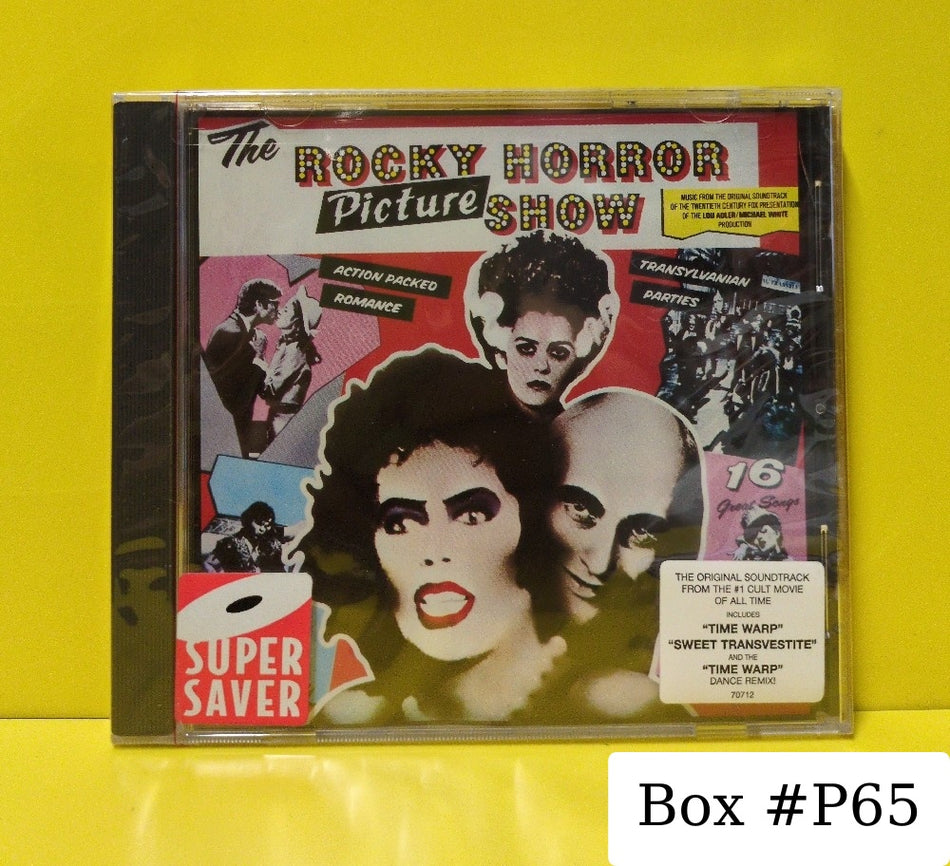 "The Rocky Horror Picture Show" Original Cast - The Rocky Horror Picture Show - R2 70712 - New - Sealed - CDs - Reissue