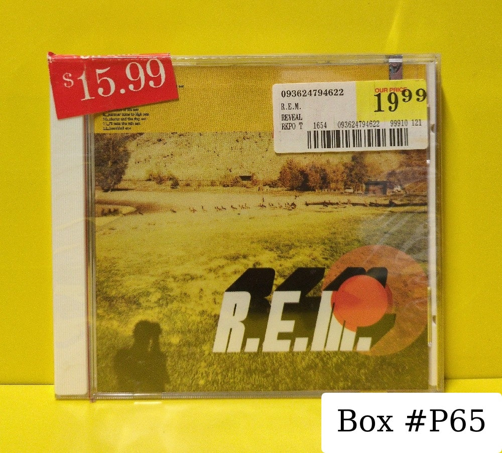 R.E.M. - Reveal - 2001 - 9 47946-2 - New - Sealed - CDs