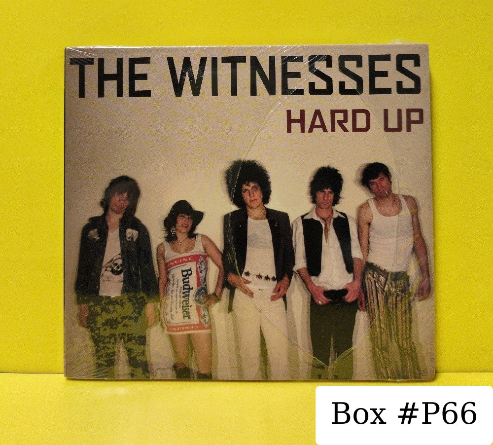 The Witnesses - Hard Up - 2005 - HWL0007 - New - Sealed - CDs - EP