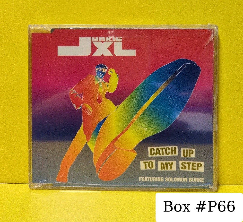 Junkie XL Featuring Solomon Burke - Catch Up To My Step - 2003 - RR 2020-3 - New - Sealed - CDs - CD Single - Australia Import